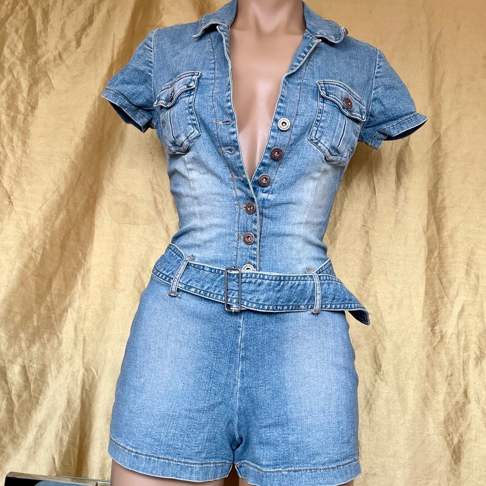 Hotkiss vintage denim jumpsuit
